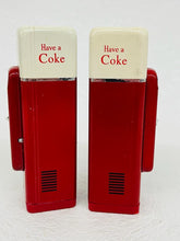 Load image into Gallery viewer, &quot;COKE&quot; SALT AND PEPPER VENDING MACHINE-STYLE SHAKERS
