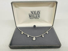 Load image into Gallery viewer, CRYSTAL TEARDROP NECKLACE BY &quot;NOLAN MILLER&quot;
