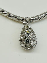 Load image into Gallery viewer, CRYSTAL TEARDROP NECKLACE BY &quot;NOLAN MILLER&quot;

