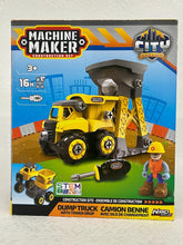Load image into Gallery viewer, &quot;MACHINE MAKER&quot; CONSTRUCTION VEHICLE BUILDING TOY
