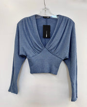 Load image into Gallery viewer, RUCHED LONG-SLEEVED TOP BY &quot;FASHION NOVA&quot;
