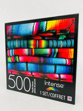 Load image into Gallery viewer, &quot;COLOURFUL MEXICAN-STYLE BLANKETS&quot; PUZZLE BY INTENSE
