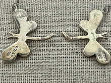 Load image into Gallery viewer, SILVER DRAGONFLY EARRINGS
