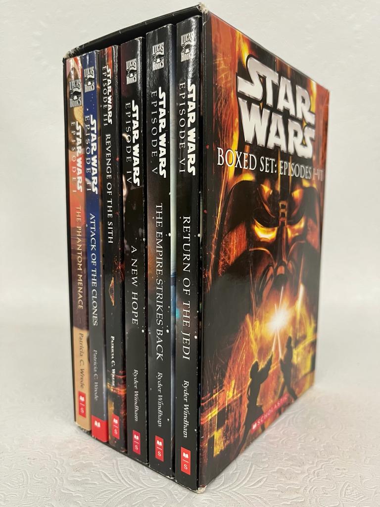 STAR WARS BOOKS BOXED SET BY SCHOLASTIC