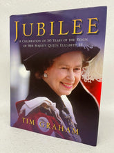 Load image into Gallery viewer, JUBILEE (50TH ANNIVERSARY OF QUEEN ELIZABETH II) COFFEE TABLE BOOK
