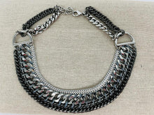 Load image into Gallery viewer, MULTI-STRAND HEAVY CHAIN LINK NECKLACE
