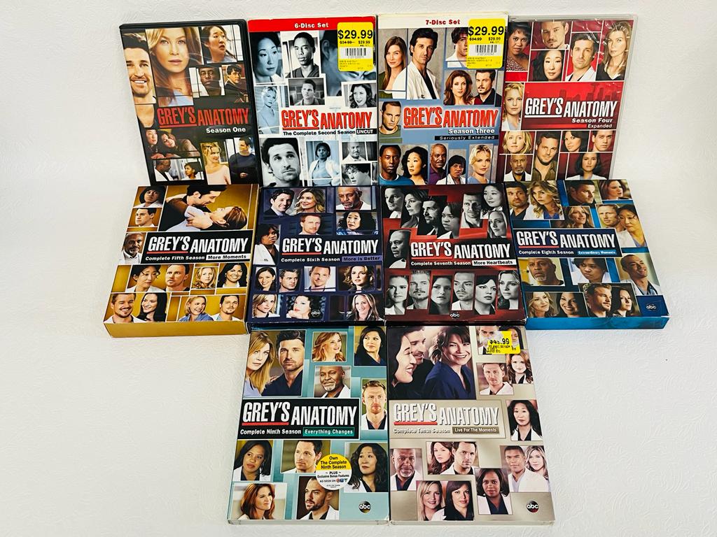 GREY'S ANATOMY DVD BUNDLE