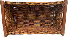 Load image into Gallery viewer, WICKER BASKET WITH HANDLES
