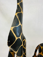 Load image into Gallery viewer, WOOD GIRAFFE SCULPTURES
