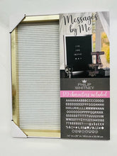 Load image into Gallery viewer, PHILIP WHITNEY &quot;MESSAGES BY ME&quot; CHANGEABLE LETTER BOARD
