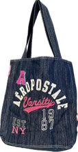 Load image into Gallery viewer, DENIM AÉROPOSTALE TOTE BAG
