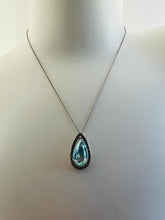 Load image into Gallery viewer, SWAROVSKI CRYSTAL TEARDROP NECKLACE

