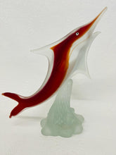 Load image into Gallery viewer, GLASS SWORDFISH SCULPTURE
