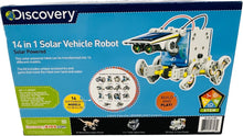 Load image into Gallery viewer, 14 IN 1 SOLAR VEHICLE ROBOT BY DISCOVERY KIDS
