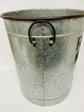 Load image into Gallery viewer, GALVANIZED HANDLED PLANTER
