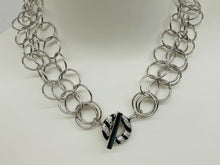 Load image into Gallery viewer, SILVER LINK NECKLACE
