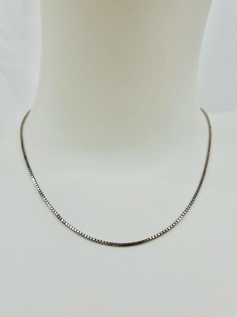 SILVER BOX LINKS CHAIN