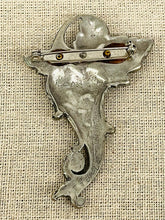 Load image into Gallery viewer, PEWTER BROOCH BY &quot;LINDSAY CLAIRE DESIGNS&quot;
