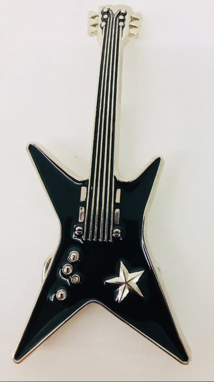 BELT BUCKLE-ELECTRIC GUITAR